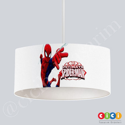 Marvel Ultımate Spiderman Çocuk Odası Avize