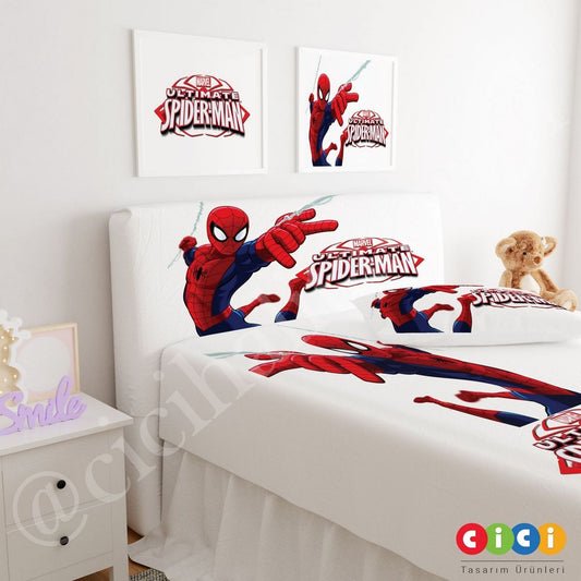 Marvel Ultımate Spiderman Başlık Kılıfı